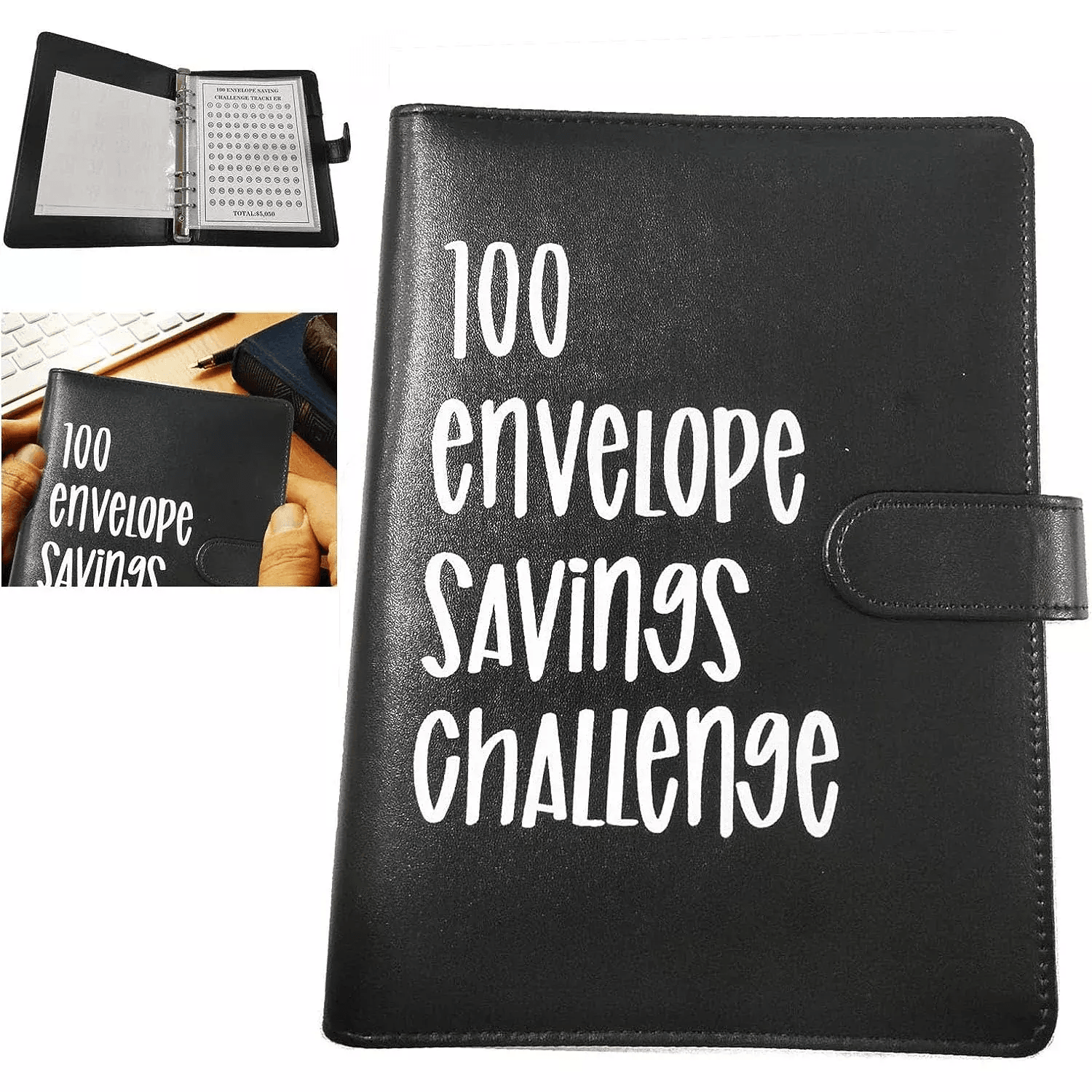 100 Envelope Challenge Budget Planner With A5 Money Saving Binder Kit Pre Numbered Cash Envelopes 8