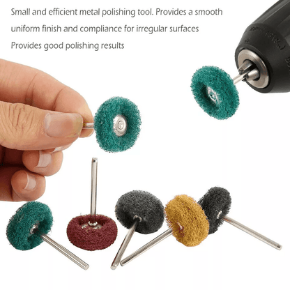 Metal Polishing Buffing Wheel  Burr Kit Rotary Tool Accessories For Dremel Jewelry Rust Removal  Su 9
