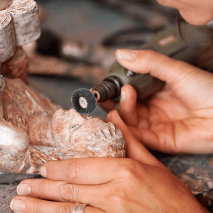 Metal Polishing Buffing Wheel  Burr Kit Rotary Tool Accessories For Dremel Jewelry Rust Removal  Su 8