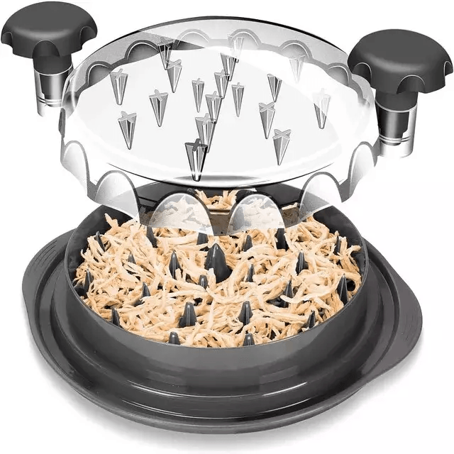 Large Chicken Shredder Tool Twist Meat Shredding Grinder With NonSlip Base BPAFree Handles Dishwash 12