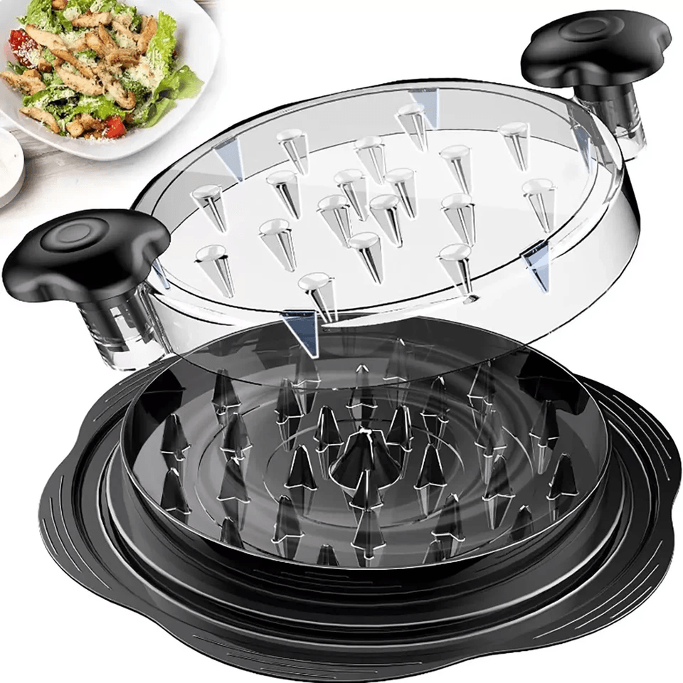 Large Chicken Shredder Tool Twist Meat Shredding Grinder With NonSlip Base BPAFree Handles Dishwash 15