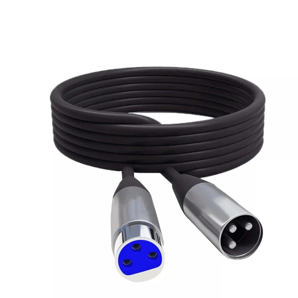 XLR Microphone MIC 3Pin Male To Female Cable Cord Shielded Balanced Audio Extension Cable For Mixer 5
