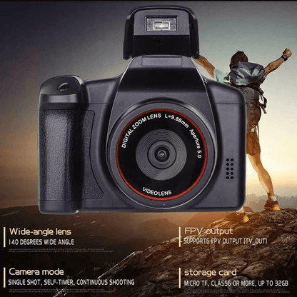 Digital Camera With TFT LCD Screen 16X Zoom HD Recording AntiShake Mic Lightweight Travel Camera 4