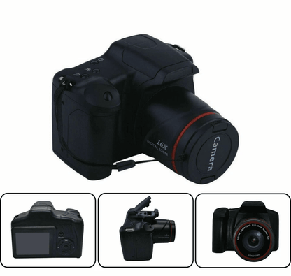 Digital Camera With TFT LCD Screen 16X Zoom HD Recording AntiShake Mic Lightweight Travel Camera 8