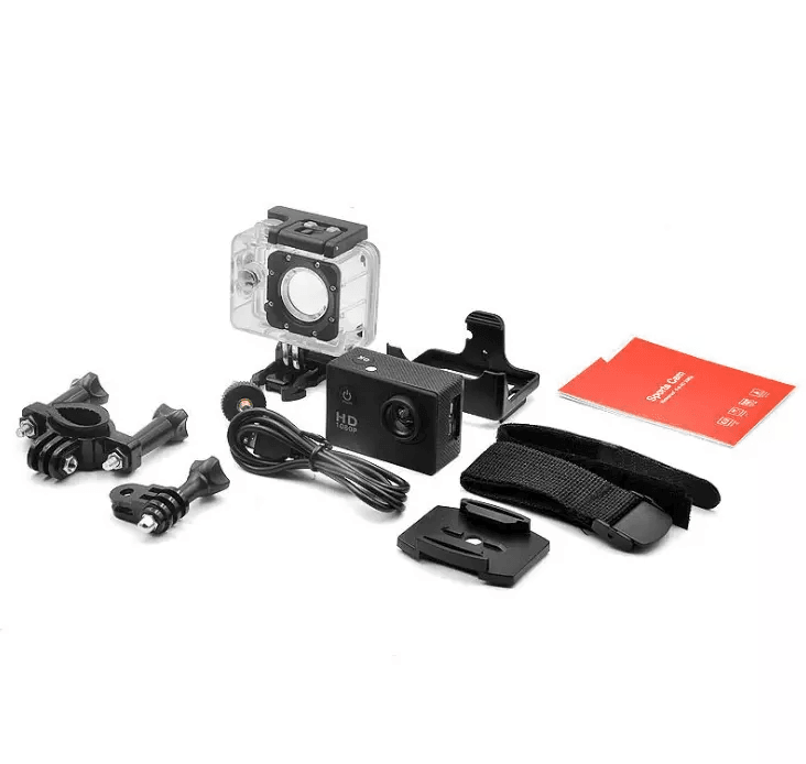 HD Action Sport Waterproof Camera 20MP Camcorder Video Recorder With LCD Diving Case  Accessories 10