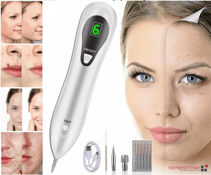 Professional Electric Laser Plasma Pen, Dark Spot Remover, Mole & Skin Tag Removal Tool, Wart & Tattoo Cleaner Skincare