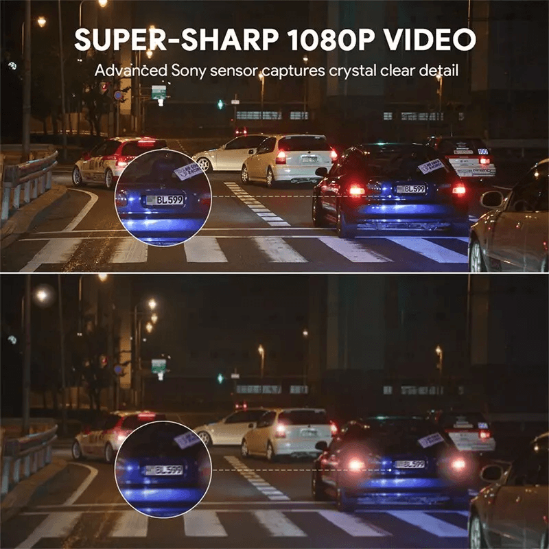 WiFi Dash Cam Recorder Car Camera HD DVR With GSensor Night Vision Vehicle Video Recorder For Cars  7