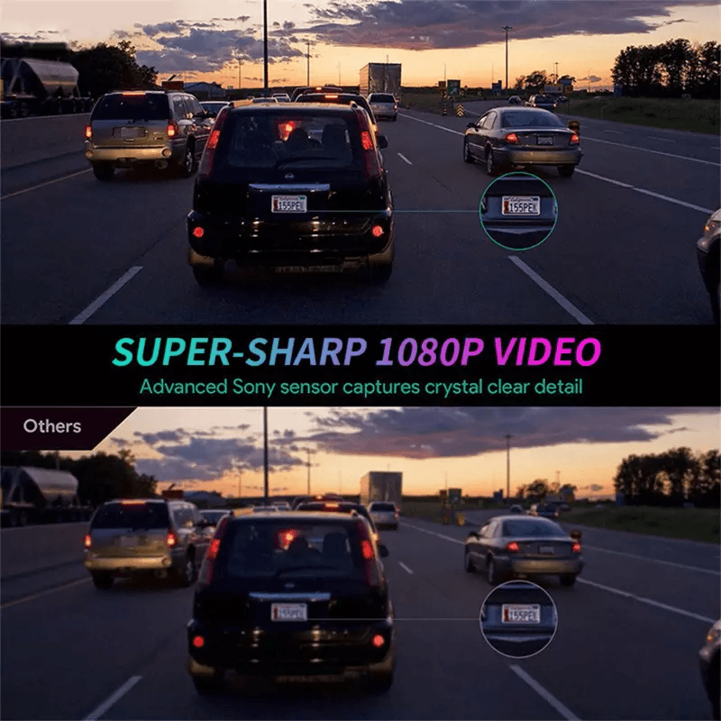 WiFi Dash Cam Recorder Car Camera HD DVR With GSensor Night Vision Vehicle Video Recorder For Cars  4