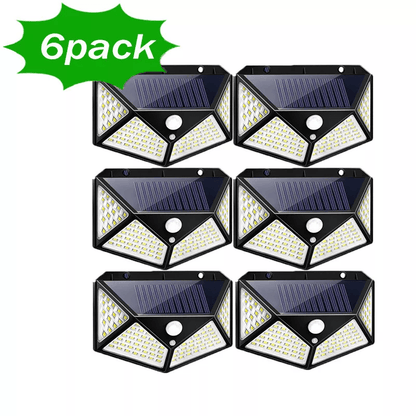 Solar Power 100 LEDs Light PIR Motion Sensor Outdoor Security Lamp For Wall  Garden 10