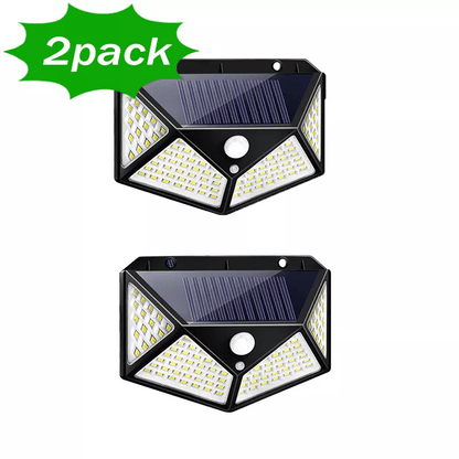 Solar Power 100 LEDs Light PIR Motion Sensor Outdoor Security Lamp For Wall  Garden 7