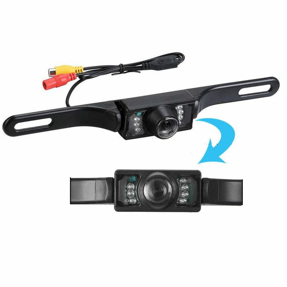 Wide Night Vision Car Rear View Reverse Backup Parking Camera Waterproof With LED Lights Infrared N 6