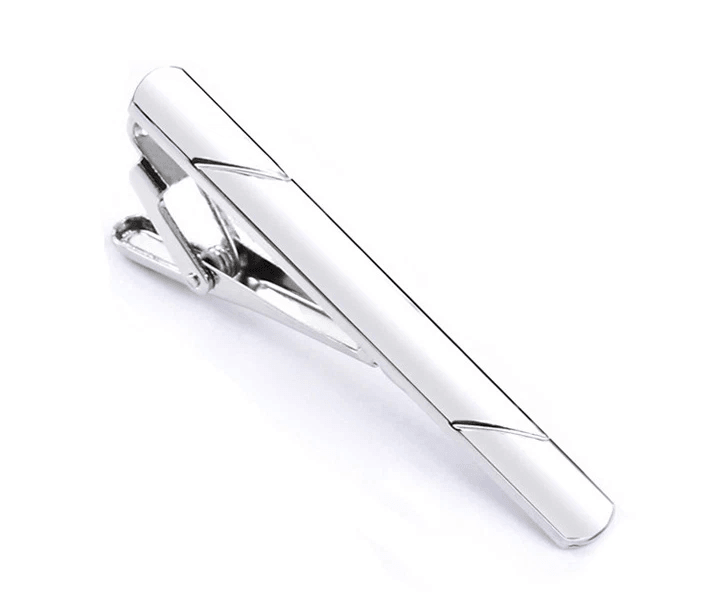 Mens Stainless Steel Tie Clip Set Necktie Bar Clasp Clamp Pins In Gold Silver Black  Classic Formal 7
