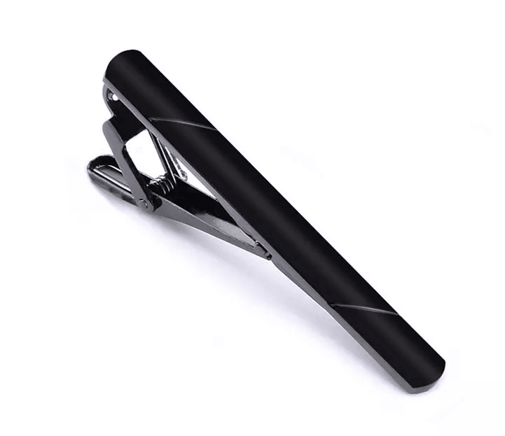 Mens Stainless Steel Tie Clip Set Necktie Bar Clasp Clamp Pins In Gold Silver Black  Classic Formal 9