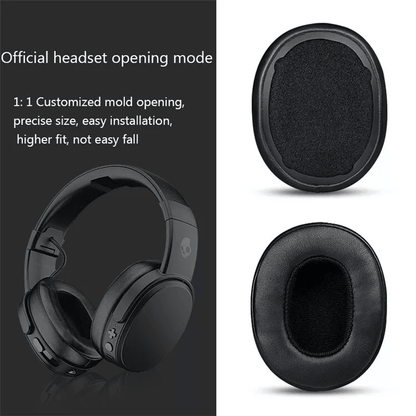 Premium Replacement Ear Cushions For Skullcandy Crusher Wireless  Hesh Headphones Durable Leather E 1