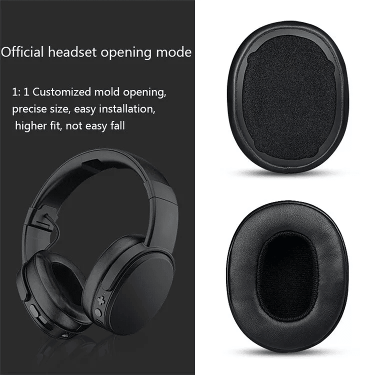 Premium Replacement Ear Cushions For Skullcandy Crusher Wireless  Hesh Headphones Durable Leather E 5