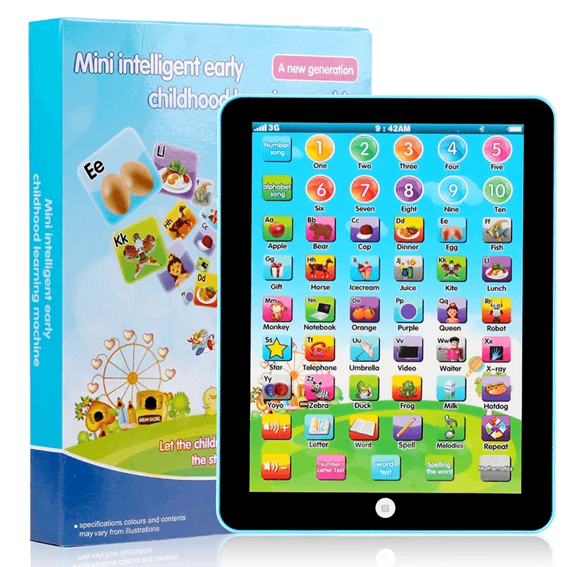 2024 NEW Educational Learning Toys For Kids Toddlers Interactive Touch  Sound Learning Tablet For B 1
