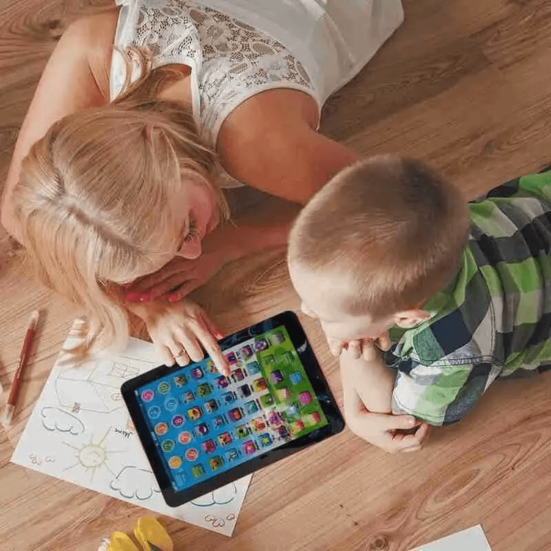 2024 NEW Educational Learning Toys For Kids Toddlers Interactive Touch  Sound Learning Tablet For B 4