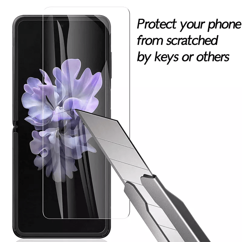 For Samsung Galaxy Z Flip 3 5G Soft Hydrogel Screen Protector Film  HD Lens Cover Full Coverage Ant 5