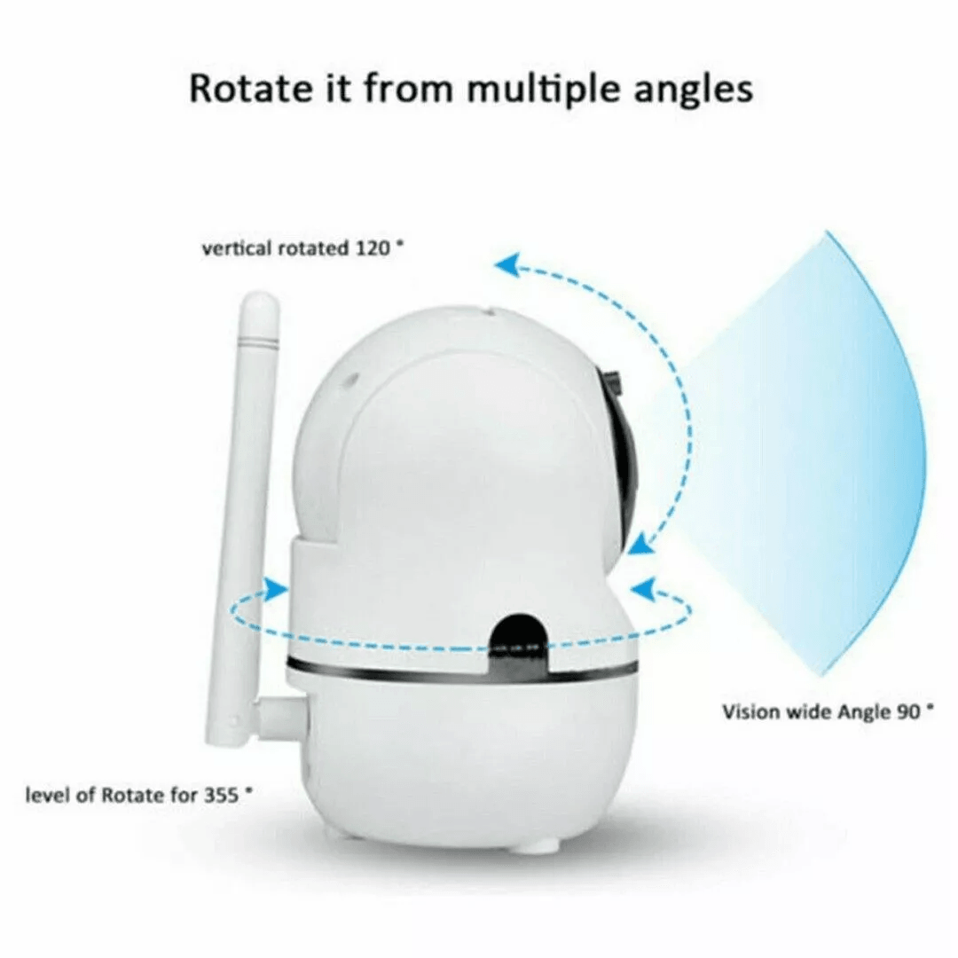 1080P WiFi Wireless Indoor Home Security Camera Night Vision Baby Pet Monitor With TwoWay Audio Mot 10