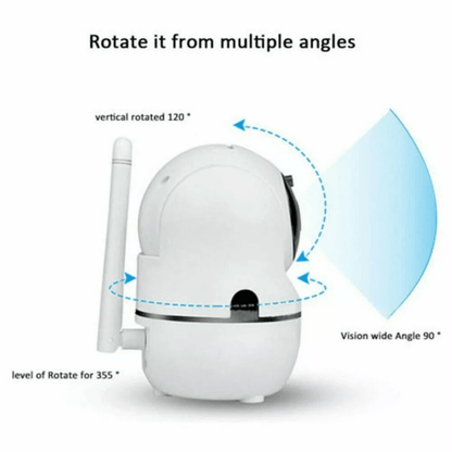1080P WiFi Wireless Indoor Home Security Camera Night Vision Baby Pet Monitor With TwoWay Audio Mot 10