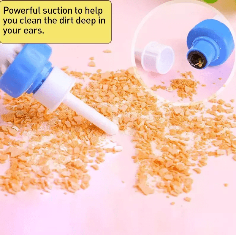 Electric Cordless Vacuum Ear Cleaner Wax Remover  Safe  Painless Ear Wax Removal Tool With Soft Tip 4
