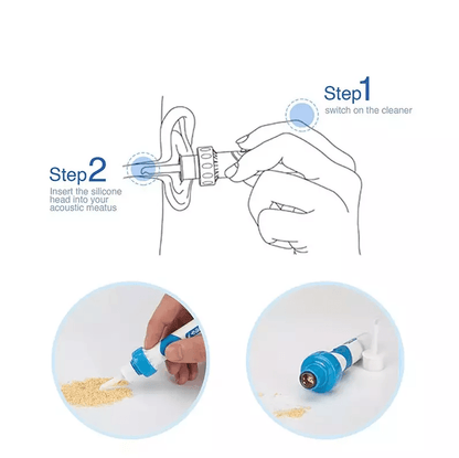 Electric Cordless Vacuum Ear Cleaner Wax Remover  Safe  Painless Ear Wax Removal Tool With Soft Tip 5