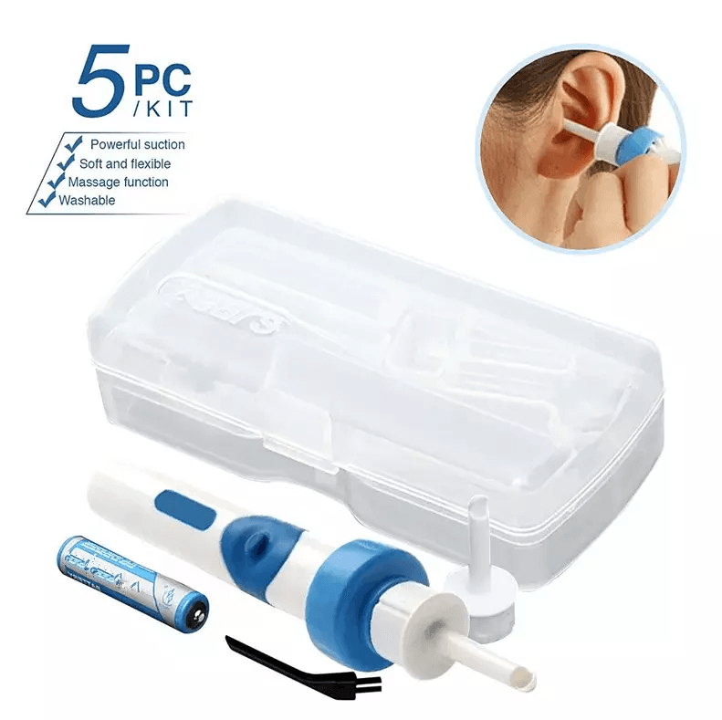 Electric Cordless Vacuum Ear Cleaner Wax Remover  Safe  Painless Ear Wax Removal Tool With Soft Tip 1
