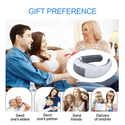 Electric Cervical Pulse Neck Massager Smart Muscle Relax Massage Device With Magnetic Therapy  8 Mo 1