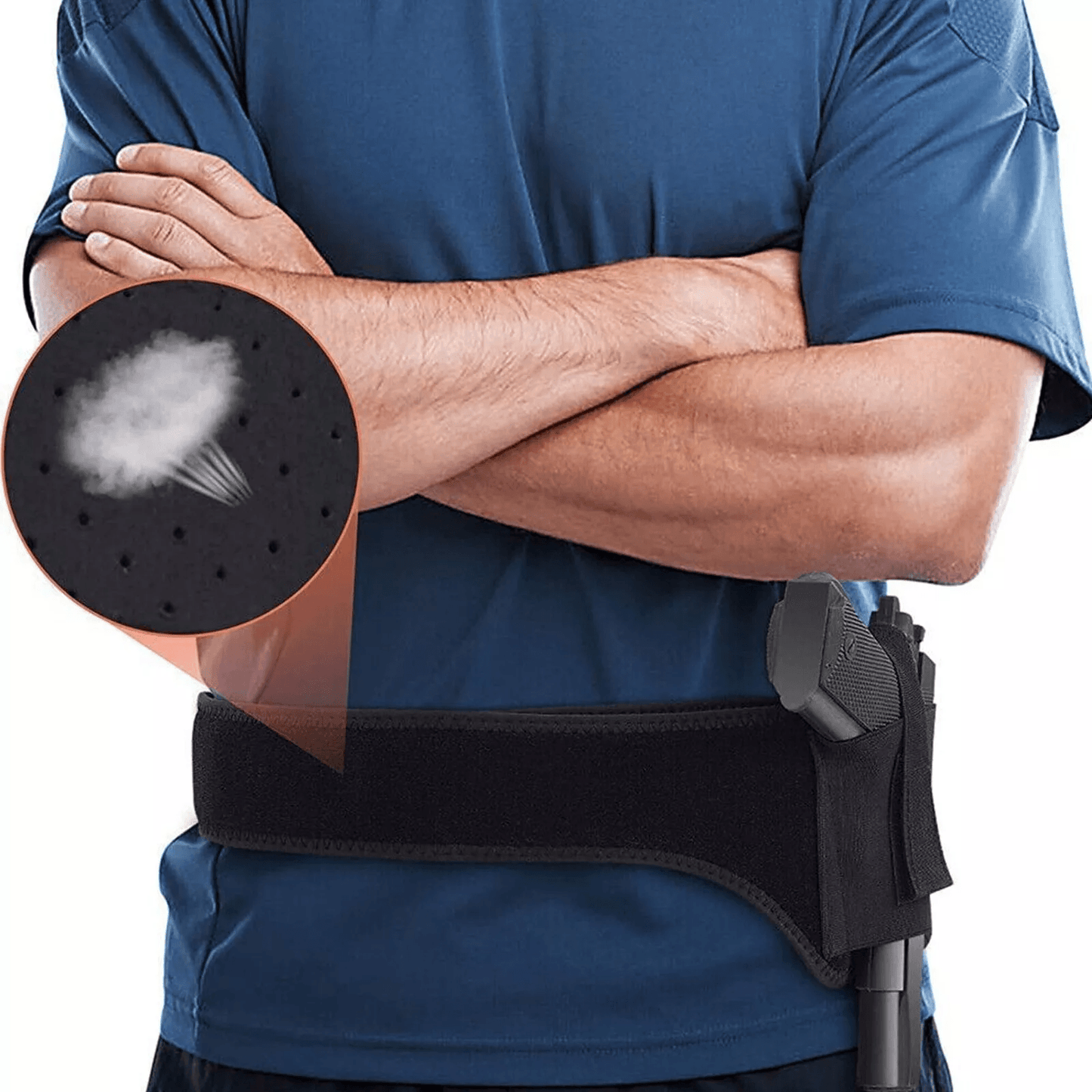 Tactical Concealed Carry Shoulder Waist Pistol Holster Universal Hand Gun Holder Pouch With Adjusta 1