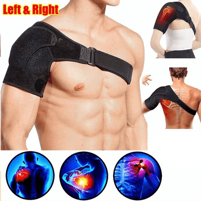 Shoulder Support Brace With Compression Sleeve For Torn Rotator Cuff Frozen Shoulder  AC Joint Pain 1