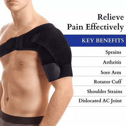 Shoulder Support Brace With Compression Sleeve For Torn Rotator Cuff Frozen Shoulder  AC Joint Pain 3