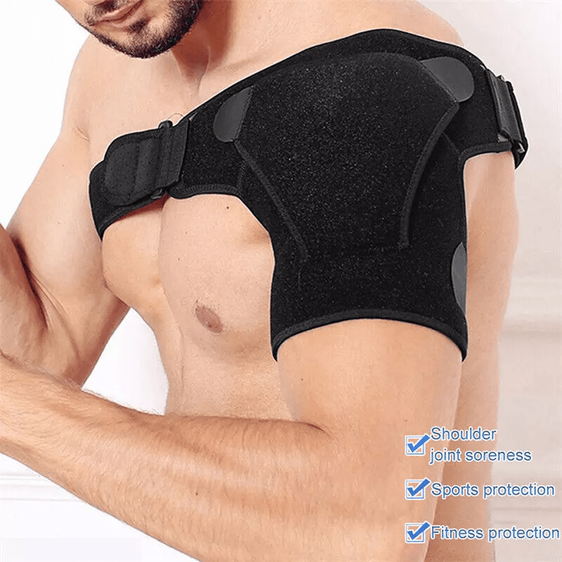 Shoulder Support Brace With Compression Sleeve For Torn Rotator Cuff Frozen Shoulder  AC Joint Pain 12
