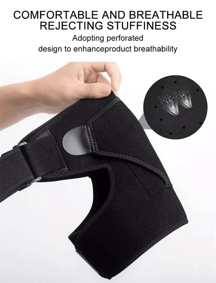 Shoulder Support Brace With Compression Sleeve For Torn Rotator Cuff Frozen Shoulder  AC Joint Pain 13