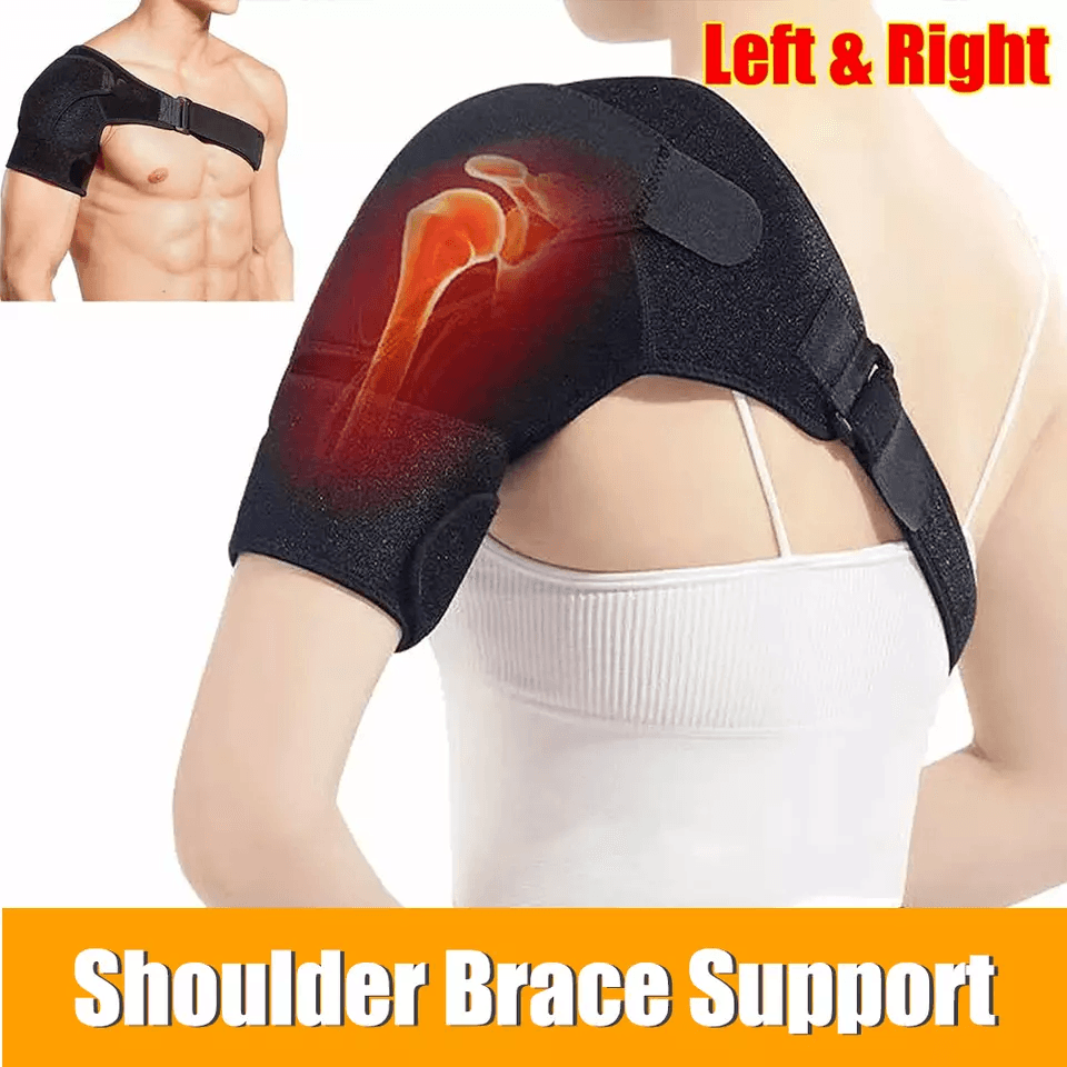 Shoulder Support Brace With Compression Sleeve For Torn Rotator Cuff Frozen Shoulder  AC Joint Pain 9