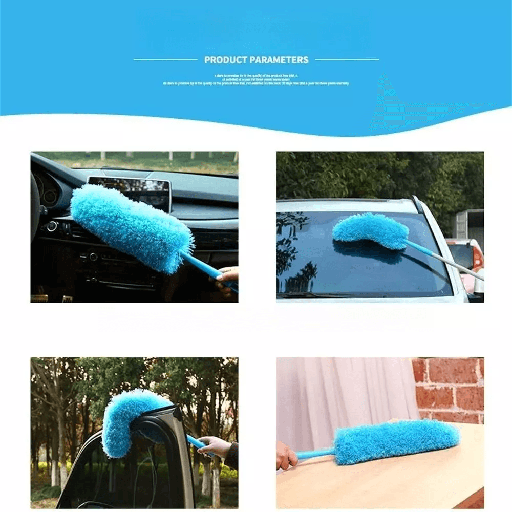 Microfiber Duster Cleaning Brush With Long Bendable Handle Soft Dust Cleaner For Ceiling Fan Blinds 1