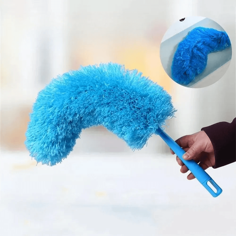 Microfiber Duster Cleaning Brush With Long Bendable Handle Soft Dust Cleaner For Ceiling Fan Blinds 8
