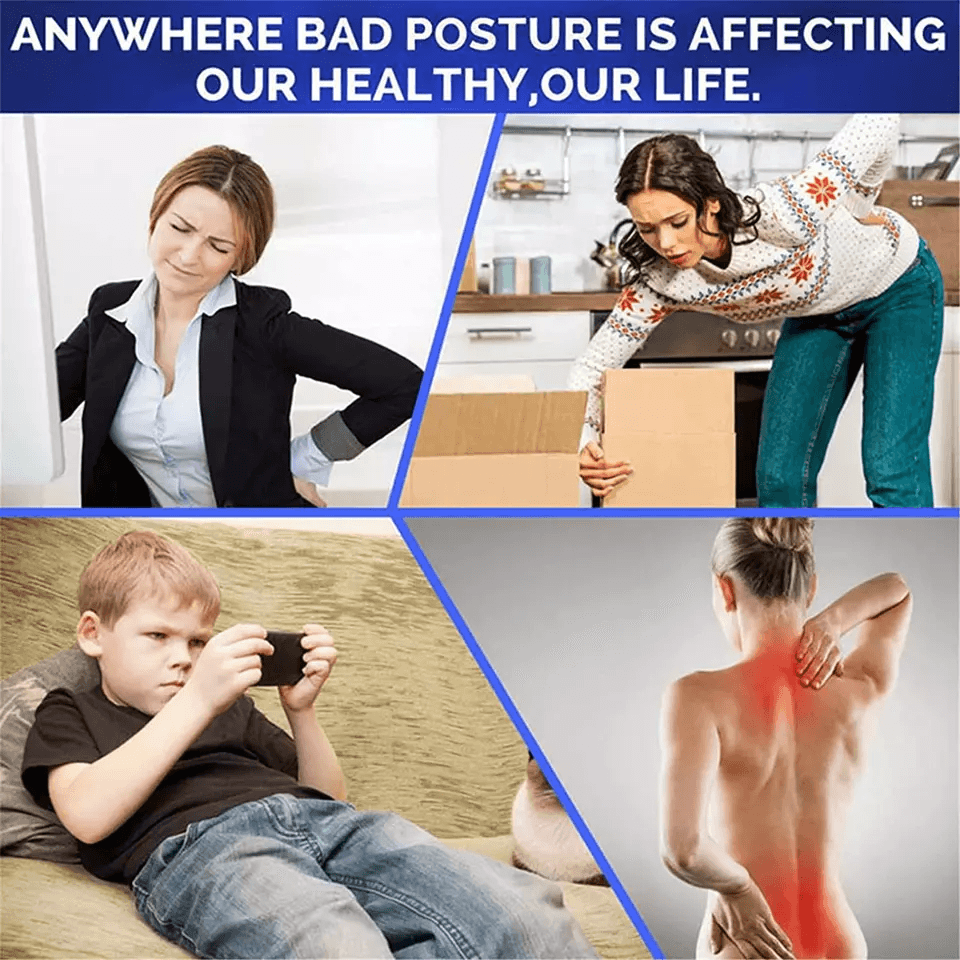 Back Support Posture Corrector Brace With Adjustable Shoulder Strap Relieves Back Pain And Improves 6