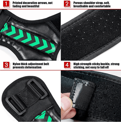 Back Support Posture Corrector Brace With Adjustable Shoulder Strap Relieves Back Pain And Improves 10