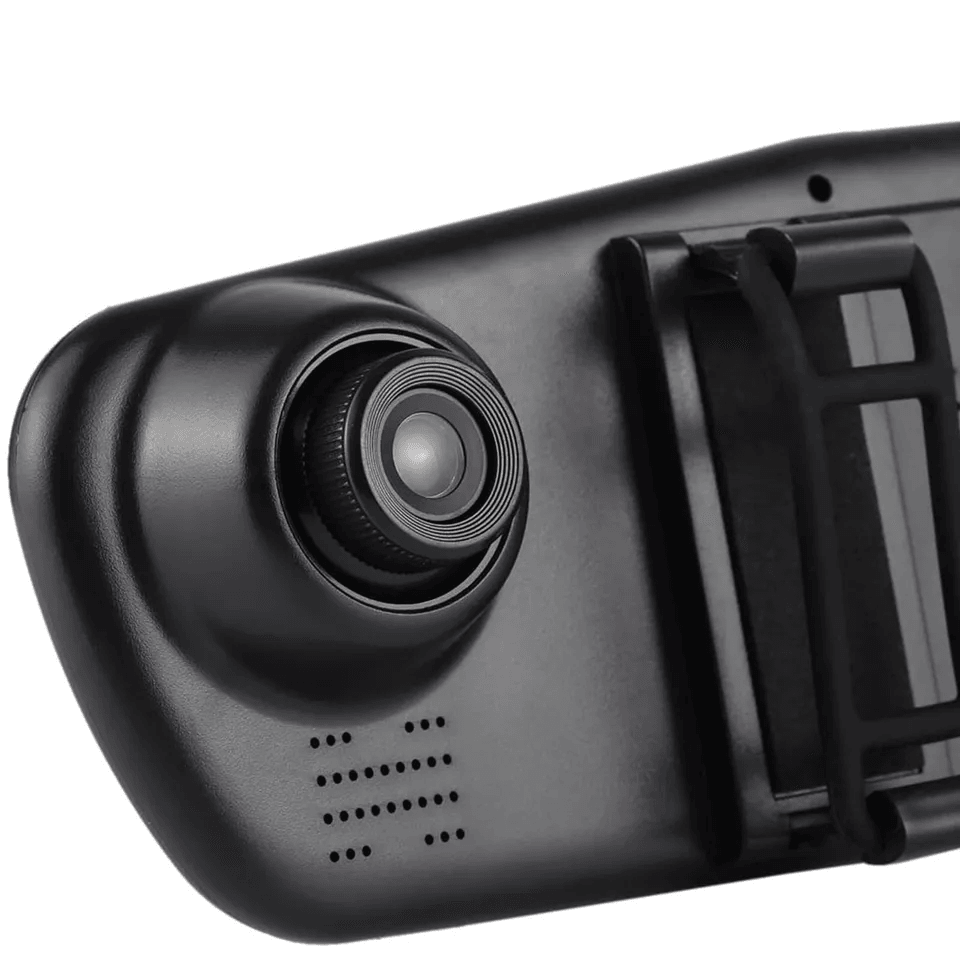 HD Rearview Mirror Car DVR Dual Dash Cam Camera Front And Rear Video Recorder With Backup Cam  Park 13