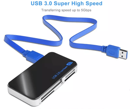HighSpeed USB Memory Card Reader Adapter For SD TF CF MicroSD 3