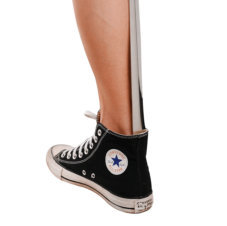 Extra Long Handle Shoe Horn Stainless Steel Metal Shoehorn For Boots  Elderly 1