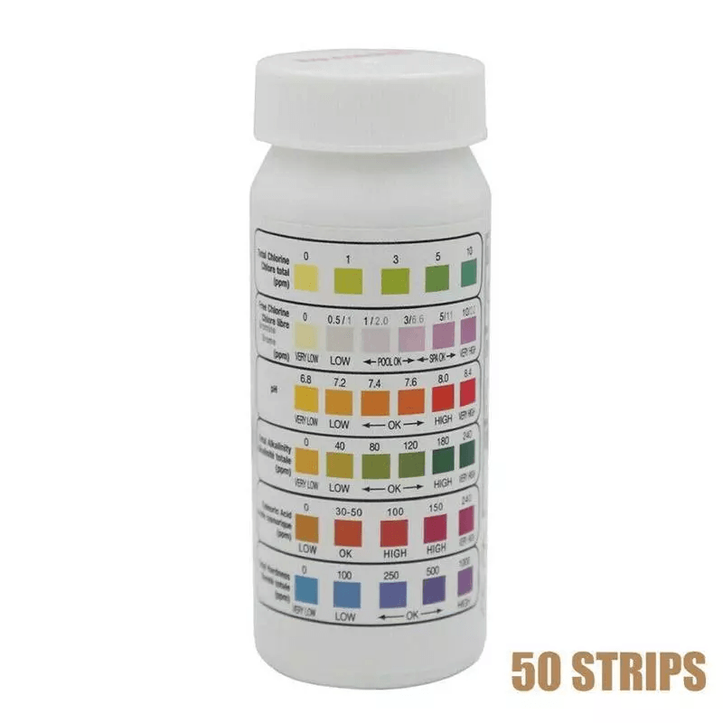 Chlorine Dip Test Strips For Hot Tub SPA  Swimming Pool PH Tester Paper Bottle For Accurate Water Q 13