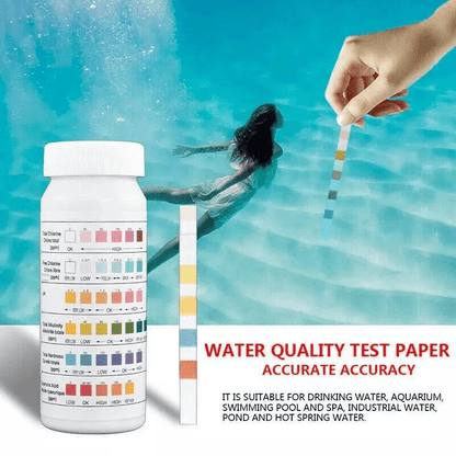 Chlorine Dip Test Strips For Hot Tub SPA  Swimming Pool PH Tester Paper Bottle For Accurate Water Q 4