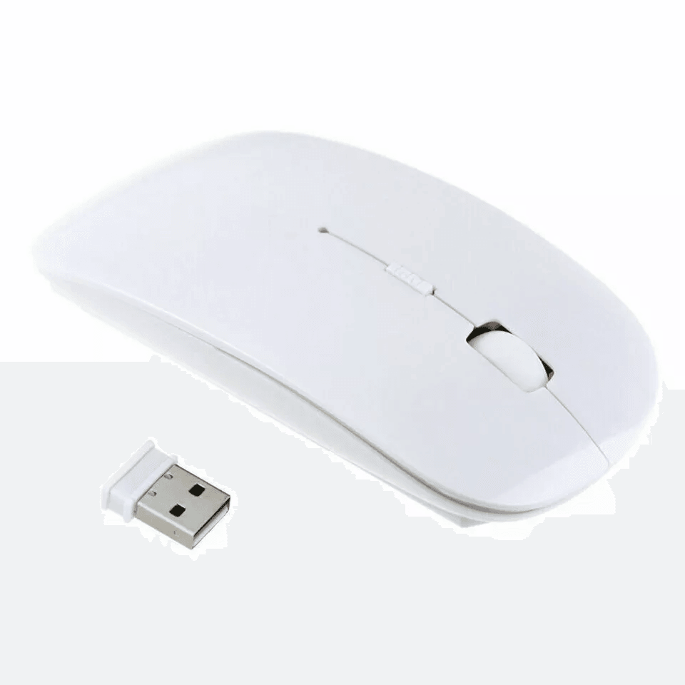USB Wireless Optical Mouse Silent Click Mice For Apple Mac MacBook Pro Air And PC Ergonomic TravelF 14