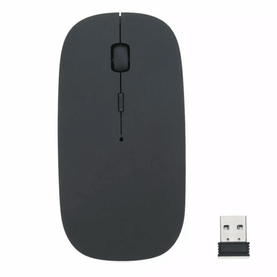 USB Wireless Optical Mouse Silent Click Mice For Apple Mac MacBook Pro Air And PC Ergonomic TravelF 18