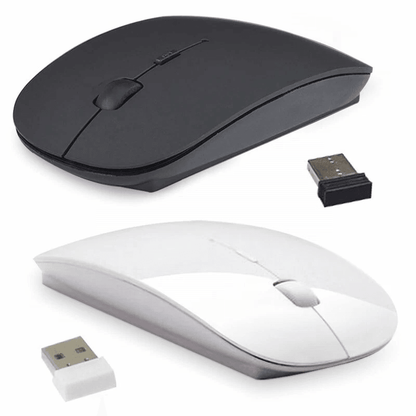 USB Wireless Optical Mouse Silent Click Mice For Apple Mac MacBook Pro Air And PC Ergonomic TravelF 16