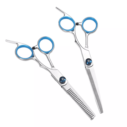 Professional Hair Cutting Thinning Scissors Set Premium Stainless Steel Hairdressing Salon Kit For  10