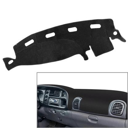 Dashboard Mat Dash Cover Carpet For 19982001 Dodge Ram 1500 2500 3500 NonSlip Suede Dash Protector 5
