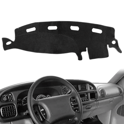 Dashboard Mat Dash Cover Carpet For 19982001 Dodge Ram 1500 2500 3500 NonSlip Suede Dash Protector 1