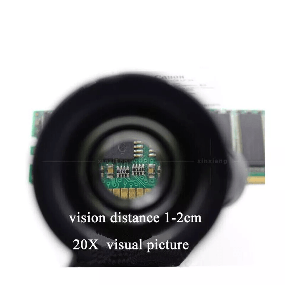Professional Magnification Magnifier Glasses With Adjustable LED Light Ideal For Jewelry Watch Repa 7